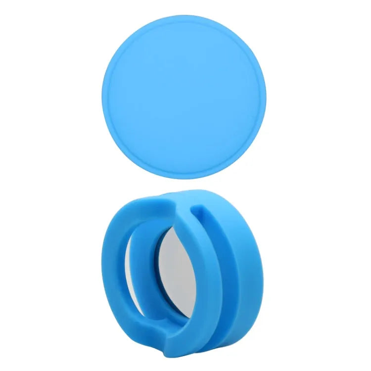 Siliconen hoesje voor Apple AirTag voor huisdierhalsband - 34.1x34.1x18.2mm (sky blue)