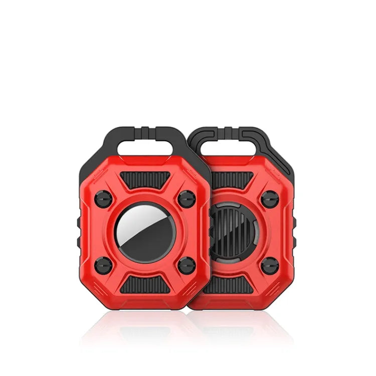 King Kong TPU + PC beschermhoesje voor Apple AirTag (rood)