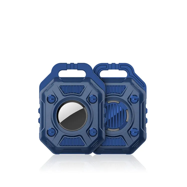 King Kong-serie TPU + PC beschermhoesje voor Apple AirTag (marineblauw)