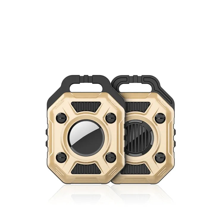 King Kong-serie TPU + PC beschermhoesje voor Apple AirTag (goud)