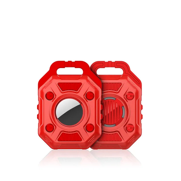 King Kong-serie TPU + PC beschermhoesje voor Apple AirTag (rood)