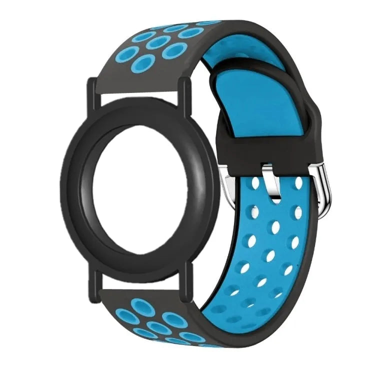 Siliconen polsband voor Apple AirTag (donkerblauw)