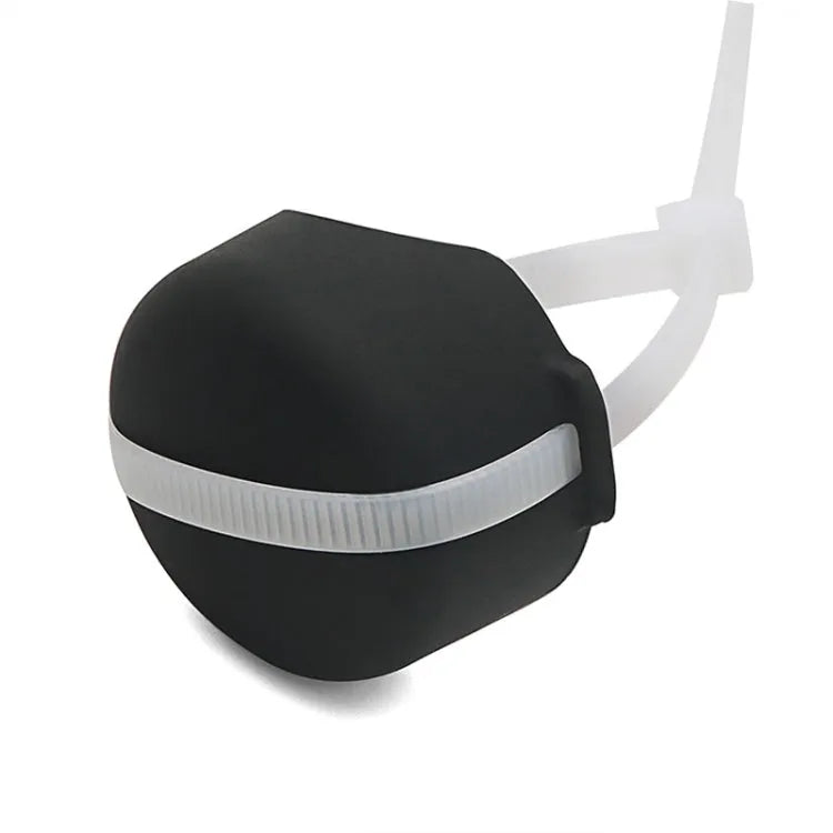 Housse de protection en silicone antichoc à couverture complète pour scooter de vélo pour AirTag (noir)