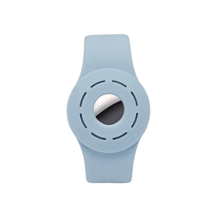 Siliconen polsband-beschermhoesje voor Apple AirTag (denimblauw)