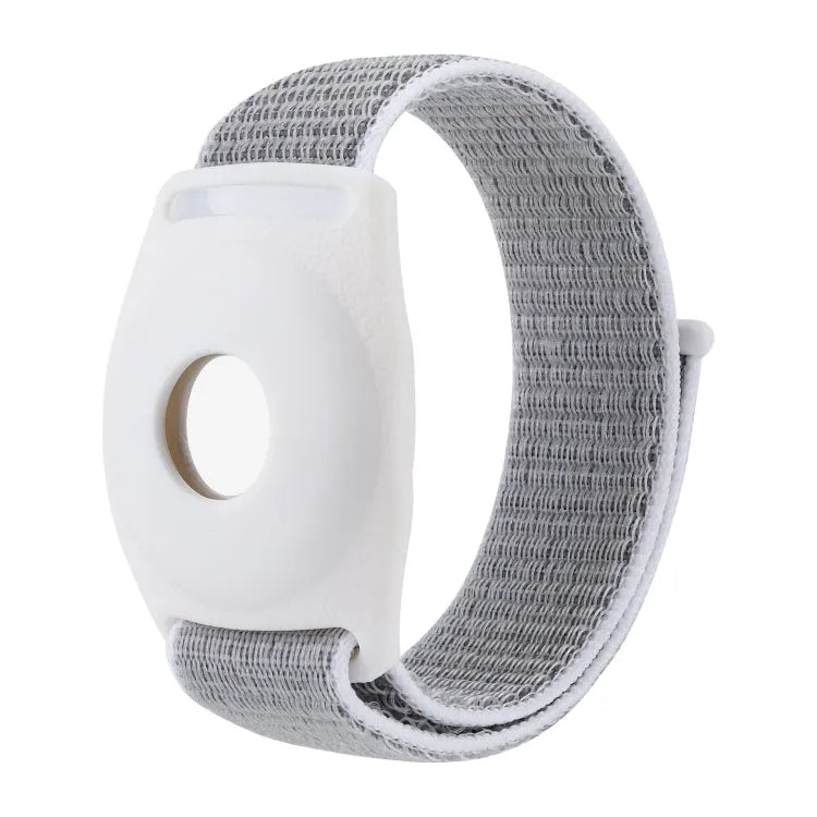 Nylon polsbandhouder voor Apple AirTag — 17cm kinderen (zeeschelpen)