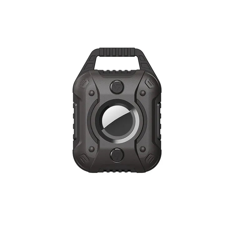 Coque de protection King Kong Series en TPU + PC pour AirTag (Noir)