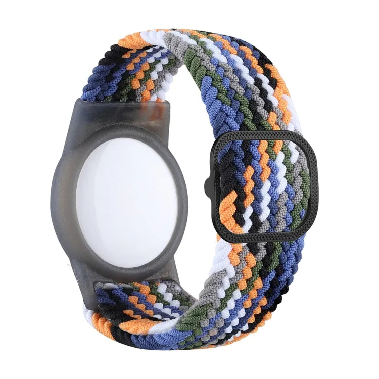Polsband met AirTag-beschermhoes verstelbaar voor Apple AirTag (cowboy)