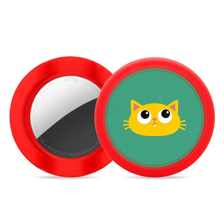 AirTag-houder voor huisdierhalsband voor Apple AirTag (rood)
