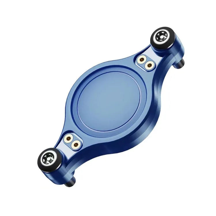 Fietshouder waterdichte anti-diefstal beschermhoes IP68 voor Apple AirTag (blauw)