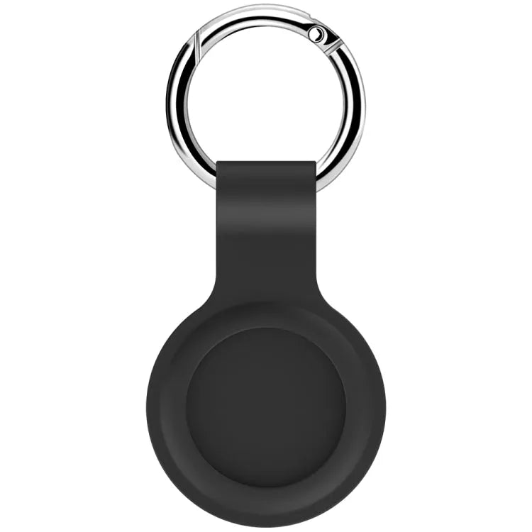 Siliconen beschermhoes met haak voor Apple AirTag (2-pack) (donkergrijs)