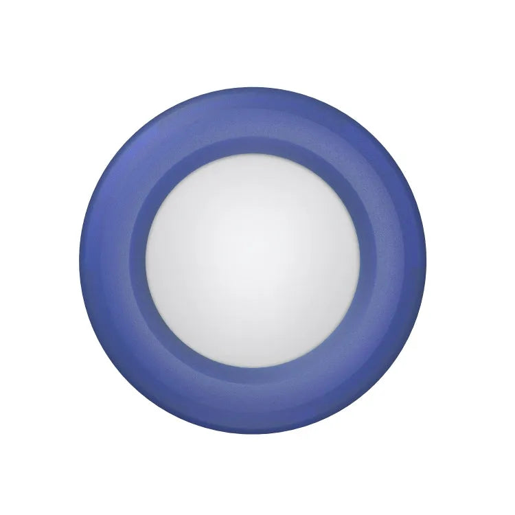 2 Stück für AirTag Federclip Anti-Verlust-Gerät Anti-Sturz-Schutzhülle, Farbe: Königsblau