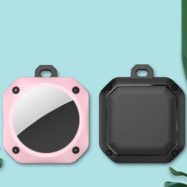 Thunderbolt Acrylische beschermhoes voor AirTag (roze)