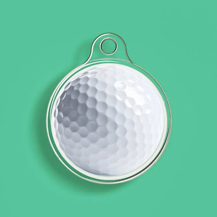Transparant TPU beschermhoesje voor Apple AirTag (Golf)