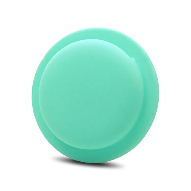 Anti-kras siliconen beschermhoes met plakstrip voor Apple AirTag (mintgroen)