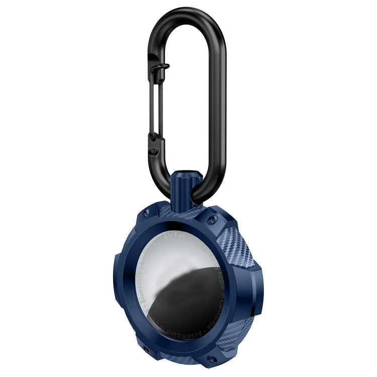 Schokbestendige siliconen beschermhoes voor Apple AirTag (blauw)