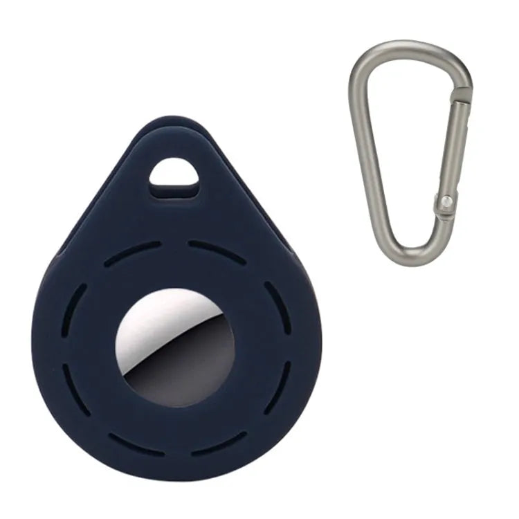 Locatietracker Anti-Lost siliconen beschermhoes voor Apple AirTag (kleur: Noon Blue)