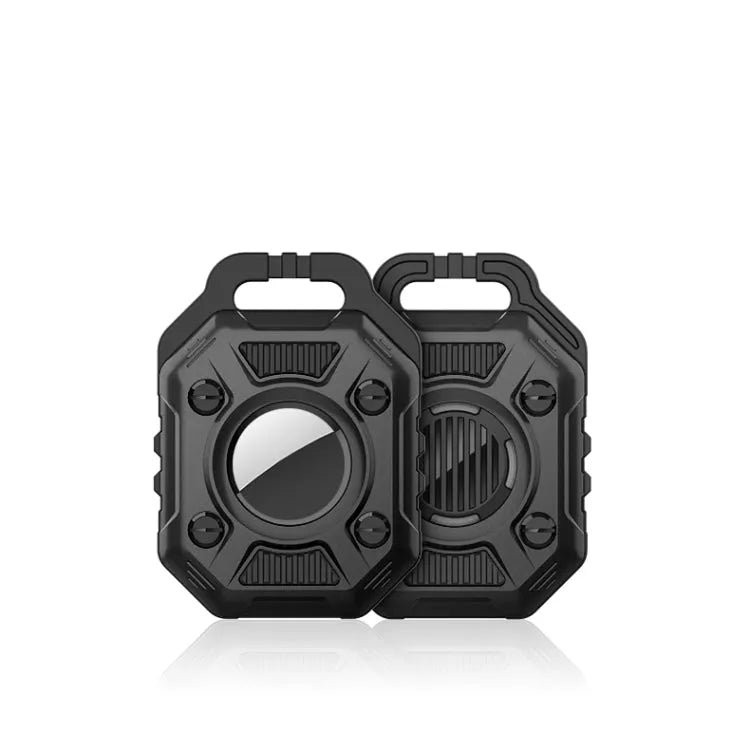 King Kong-serie TPU + PC beschermhoesje voor Apple AirTag (zwart)