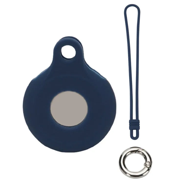 AirTag-locator siliconen hoes met handriem voor Apple AirTag (noon blue)