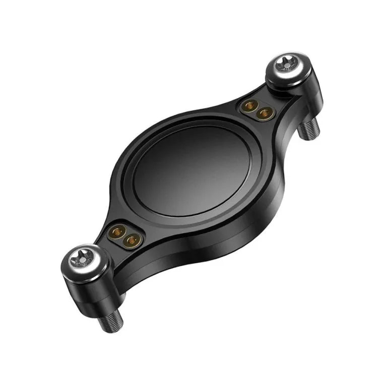 Pour le support de vélo Airtag, coque de protection antivol, étui étanche IP68 (noir)