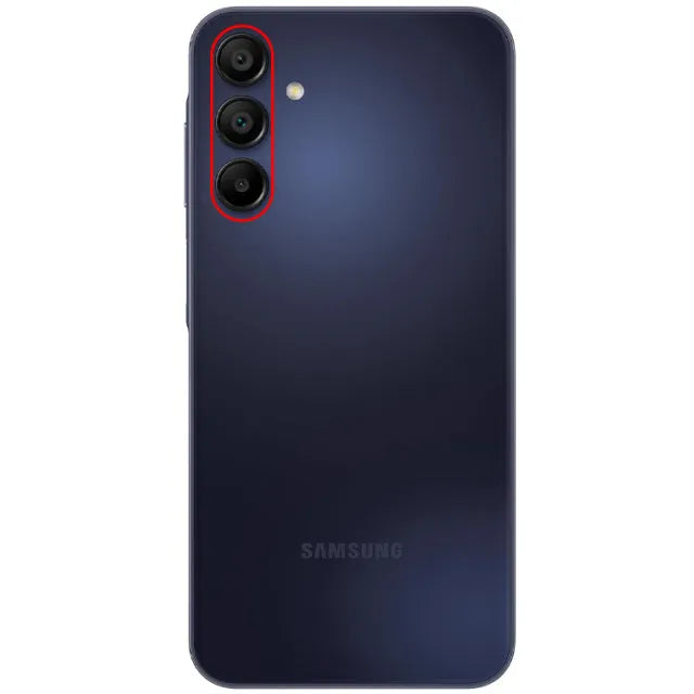 Protecteur d'écran en verre Mobilize pour appareil photo Samsung Galaxy A15 4G/5G