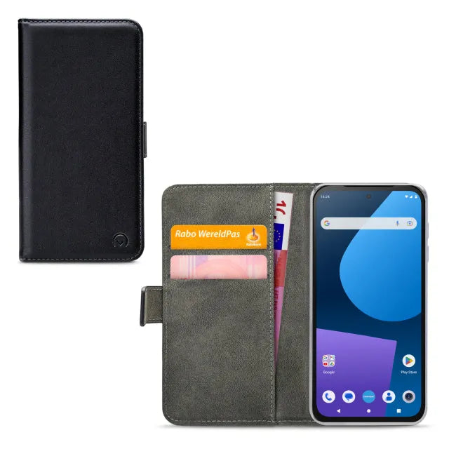 Mobilize Classic Gelly Wallet Book Case Google Pixel 8 Schwarz