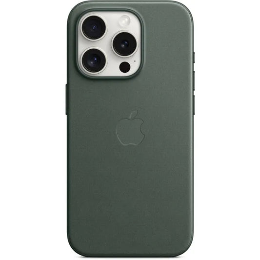 MT4U3ZM/A Apple FineWoven Case with MagSafe iPhone 15 Pro Evergreen