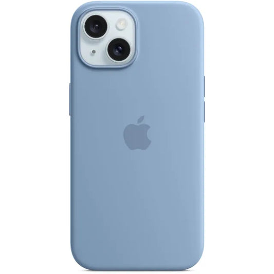 MT0Y3ZM/A Apple Silicone Case with MagSafe iPhone 15 Winter Blue
