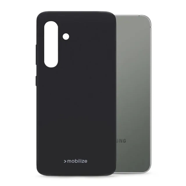 Mobilize Rubber Gelly Hülle Samsung Galaxy S24+ 5G Matt Schwarz