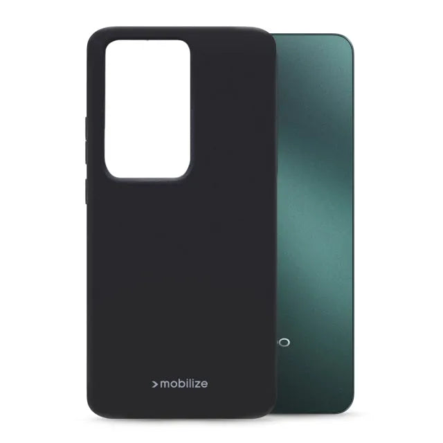 Mobilize Housse Gel Caoutchouc OPPO Reno11 F 5G Noir Mat