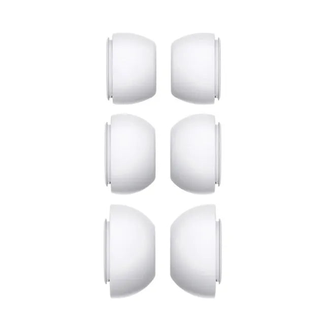 Xccess Silikon Ersatz-Ohrstöpsel für Airpod Pro 1/2 Größe S/M/L (3 Paar) Weiß