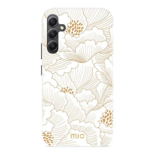 MIO White Roses Compatible Magsafe pour Samsung A34 5G