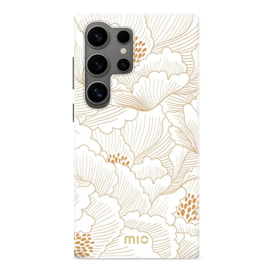 MIO White Roses Magsafe Kompatibel für Samsung S24 Ultra 5G