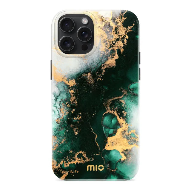 MIO Green Marble Magsafe Kompatibel für iPhone 15 Pro Max