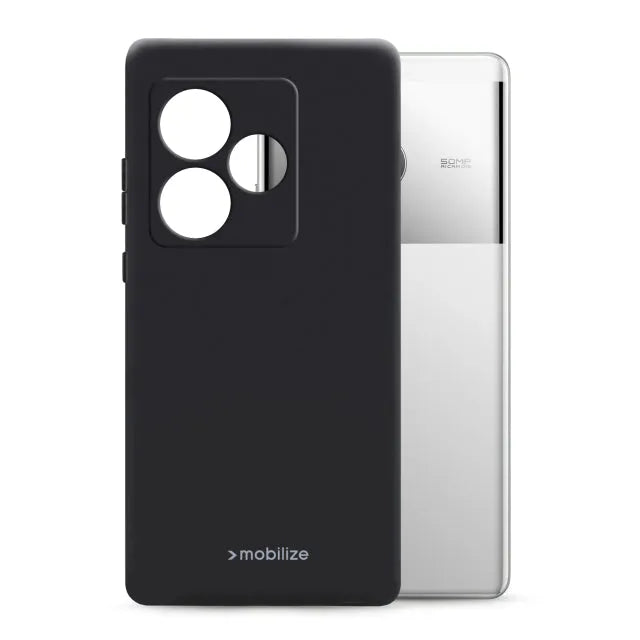 Mobilize Rubber Gelly Case realme GT 6/GT 6T Matt Black