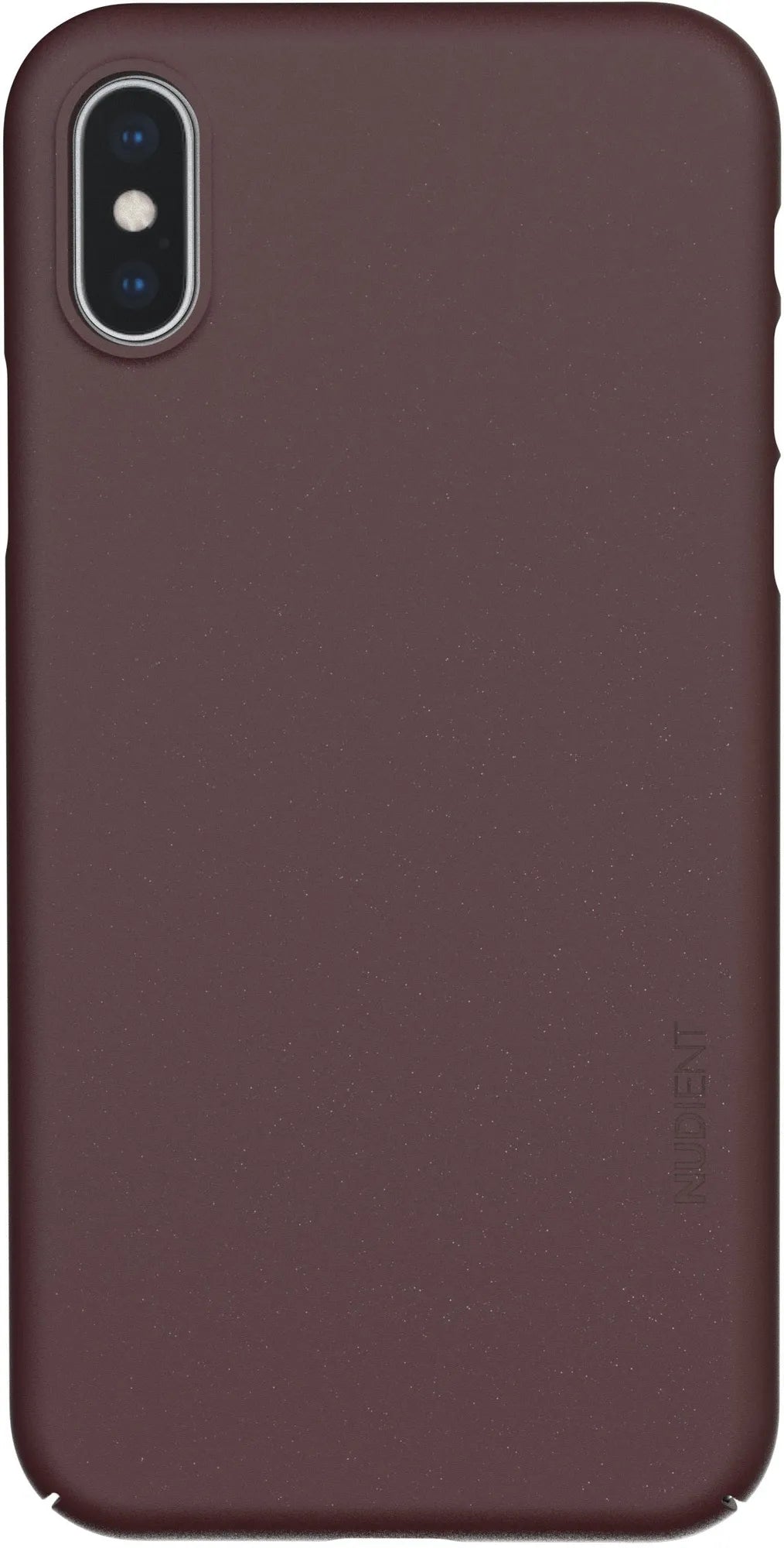 Nudient Thin Precise Case Apple iPhone XS V3 Sangria Red