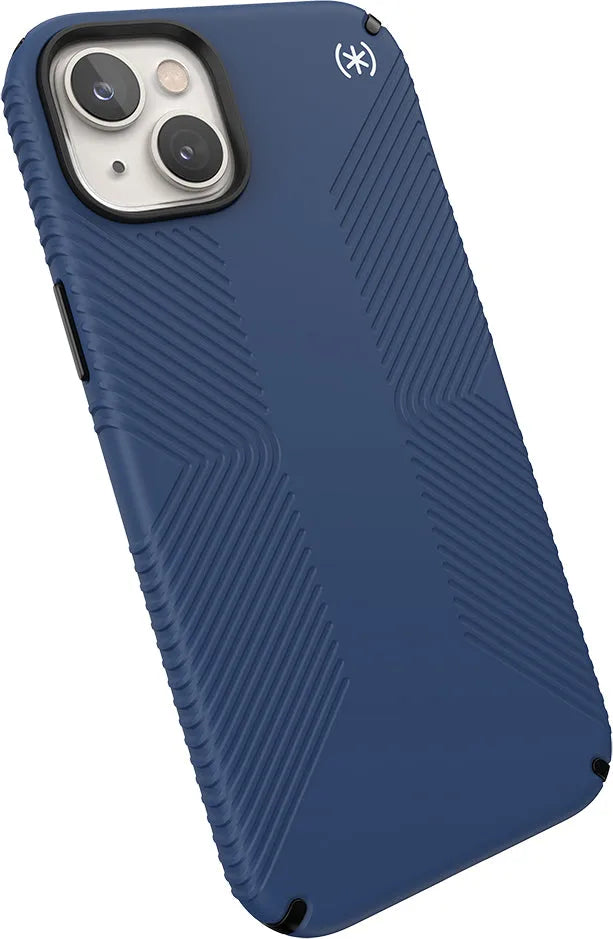 Speck Presidio2 Grip + MS Apple iPhone 14 Plus/15 Plus Coastal Blue -  with Microban
