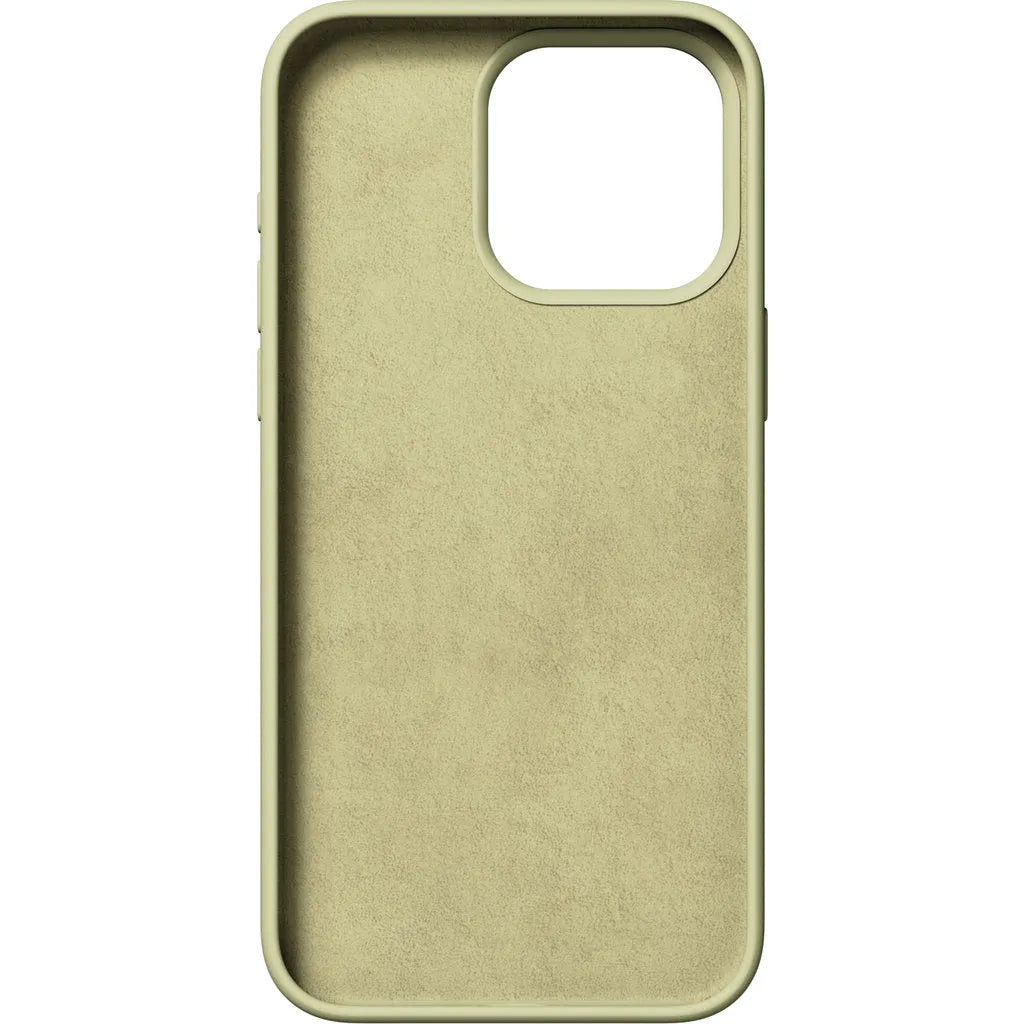 Nudient Base Case iPhone 15 Pro Max Hellgelb