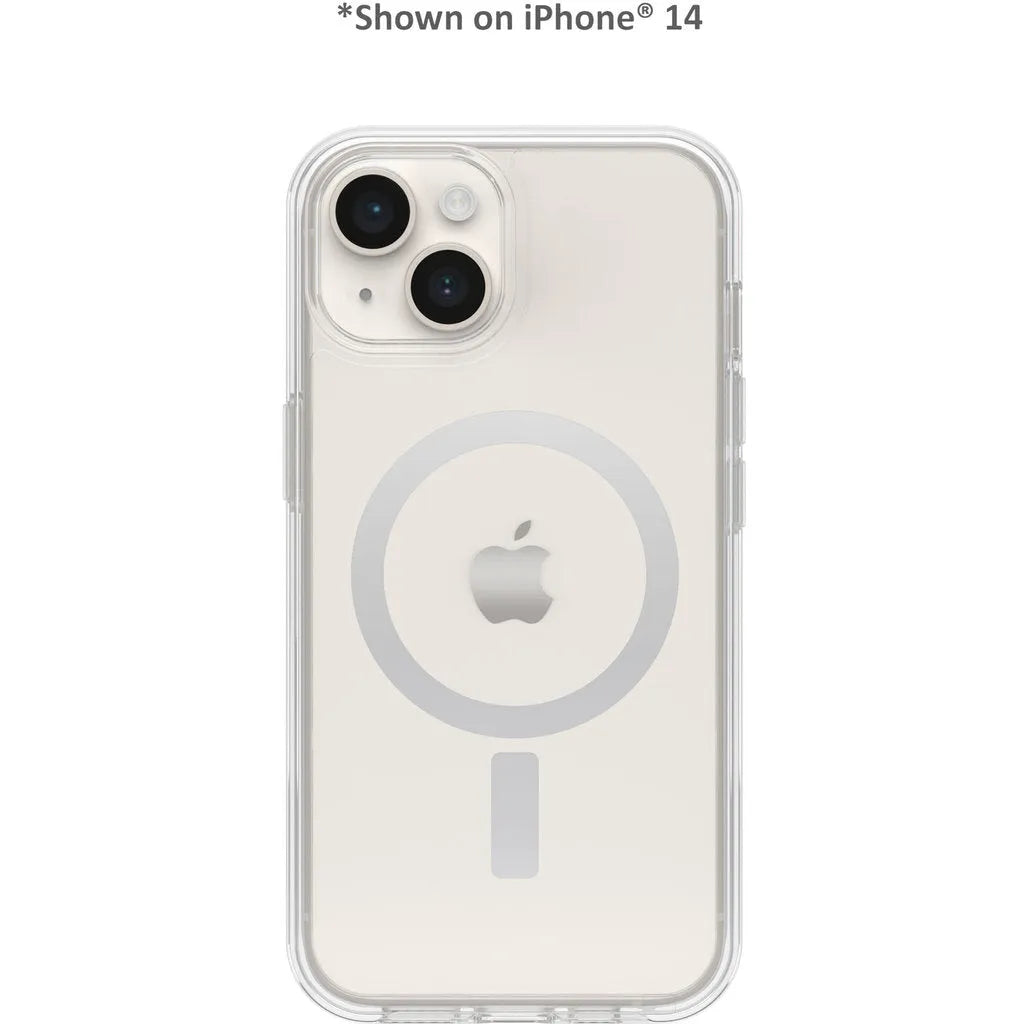 OtterBox Symmetry MagSafe Case Apple iPhone 15 Plus/14 Plus Clear