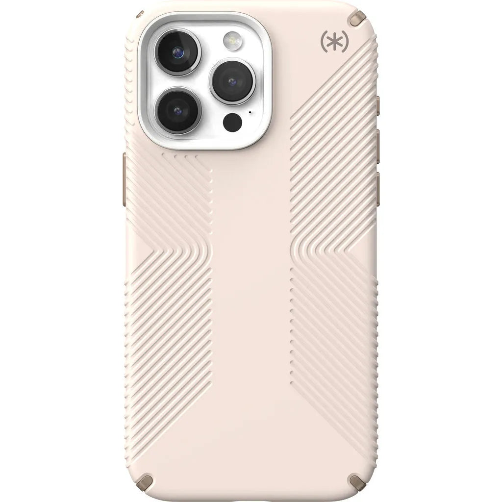Speck Presidio2 Grip Apple iPhone 15 Pro Max Bleached Bone -  with Microban