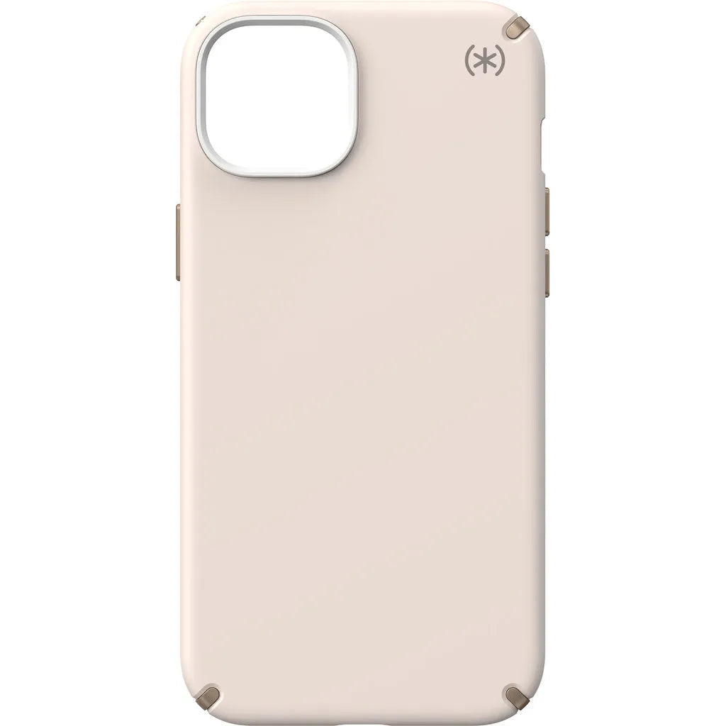 Speck Presidio2 Pro + MS Apple iPhone 15 Plus Bleached Bone -  with Microban