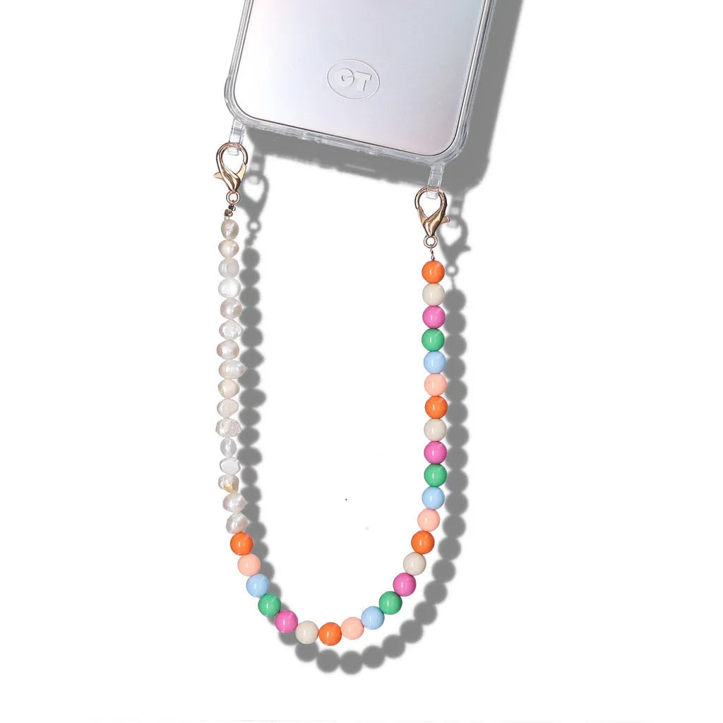 Casetastic Bracelet Perles et Breloques - Multicolore (30cm)