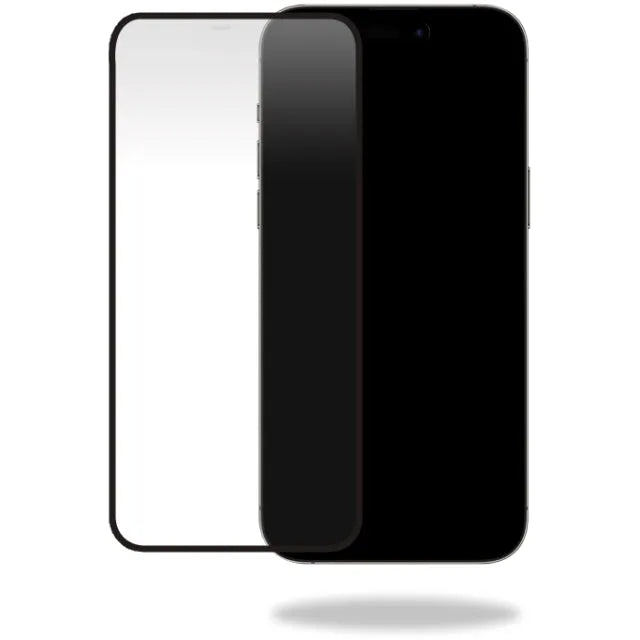 Mobilize Privacy Glass Screen Protector - Black Frame - for Apple iPhone 14 Pro Max