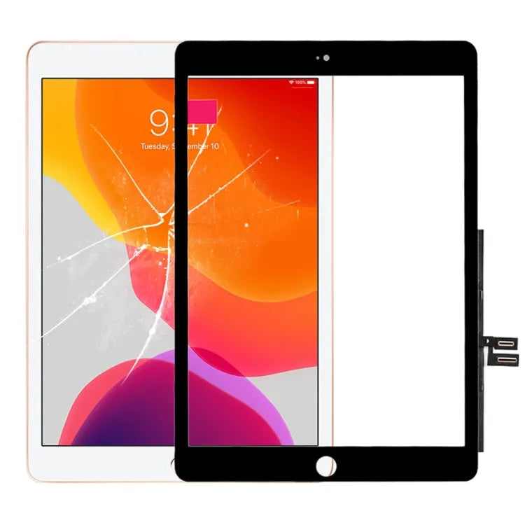 Touchscreen / digitizer voor iPad 10,2 inch / iPad 7 / iPad 8 — zwart