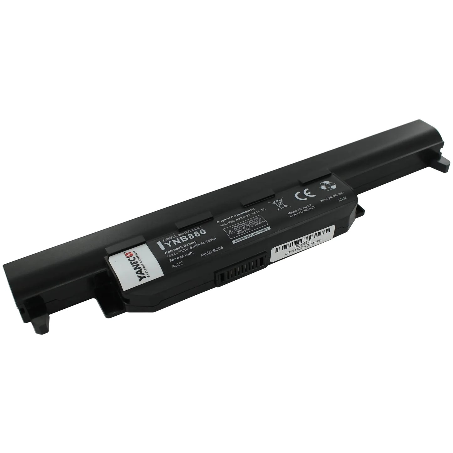 Batterie d'ordinateur portable Yanec 5200mAh
