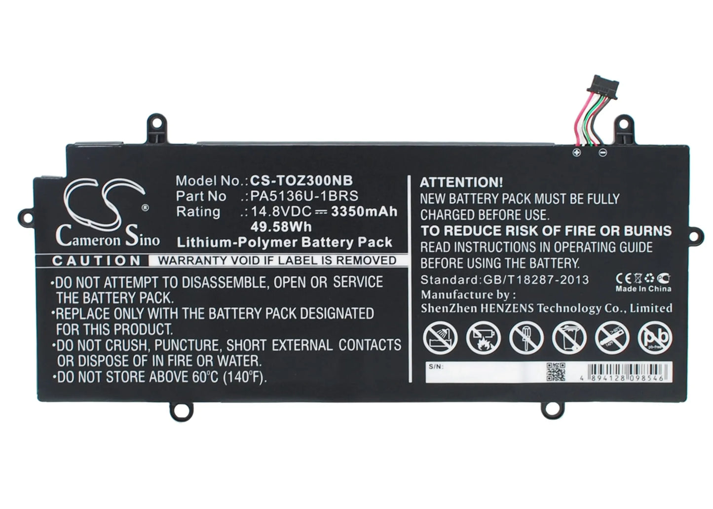 Laptop-Akku 3350mAh