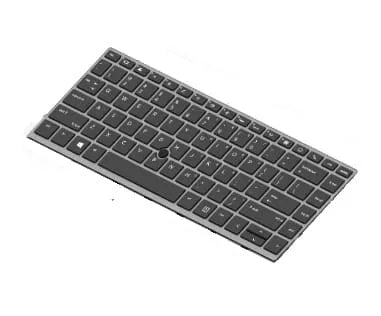 HP Laptop Toetsenbord Azerty BE + Trackpoint, Backlit