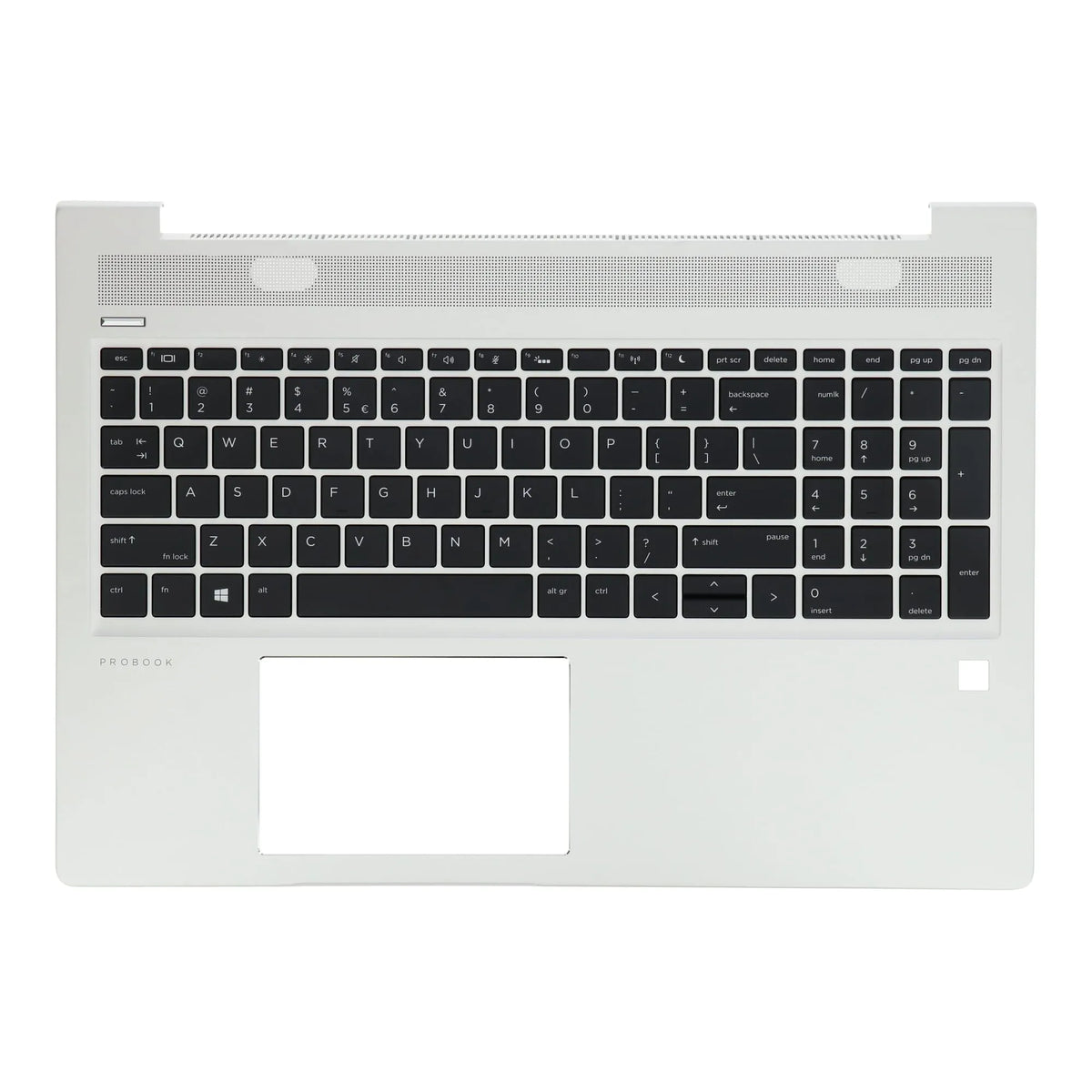 HP Laptop Tastatur Qwerty US + Top Cover, Hintergrundbeleuchtung