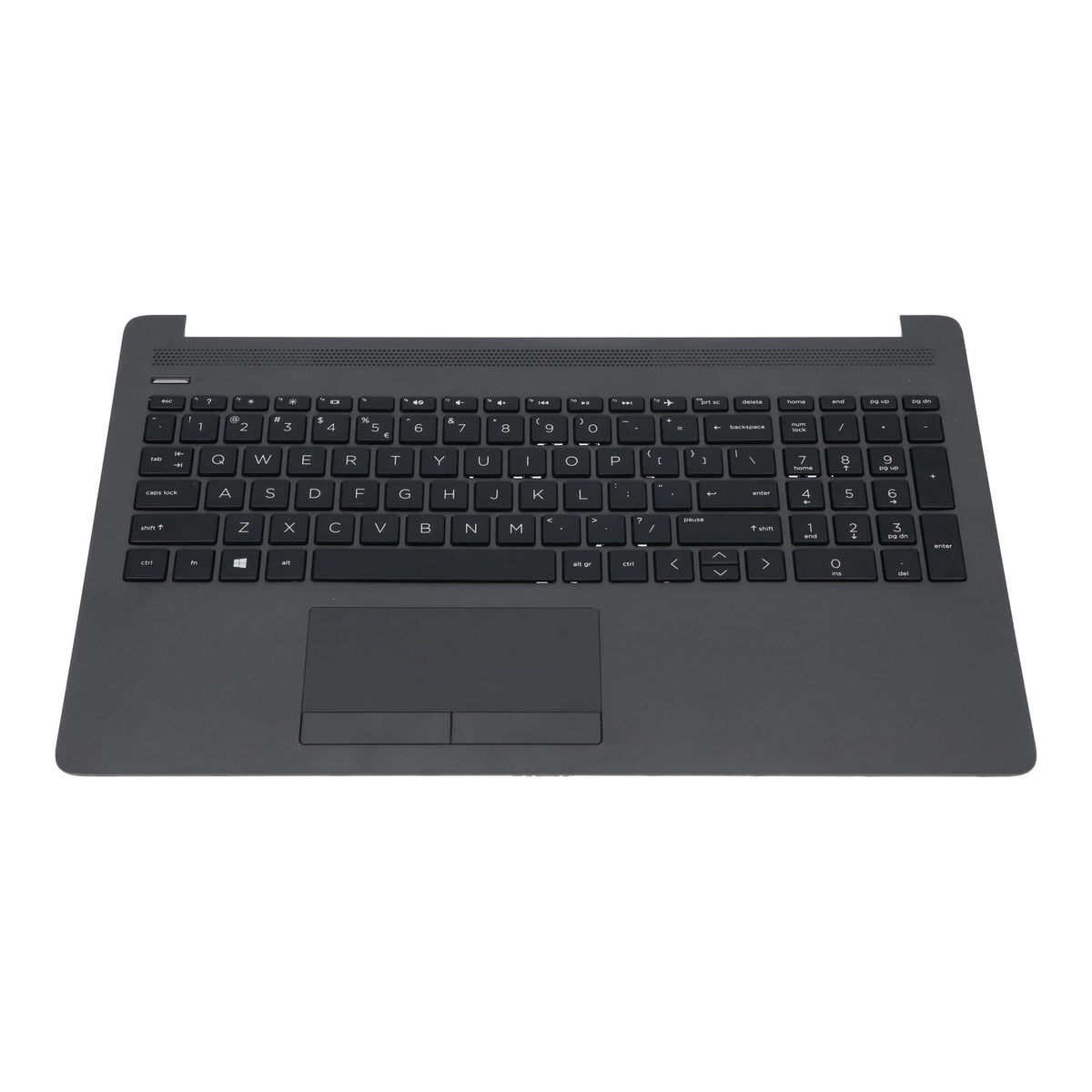HP Portable Clavier Qwerty US + Couvercle supérieur - Noir