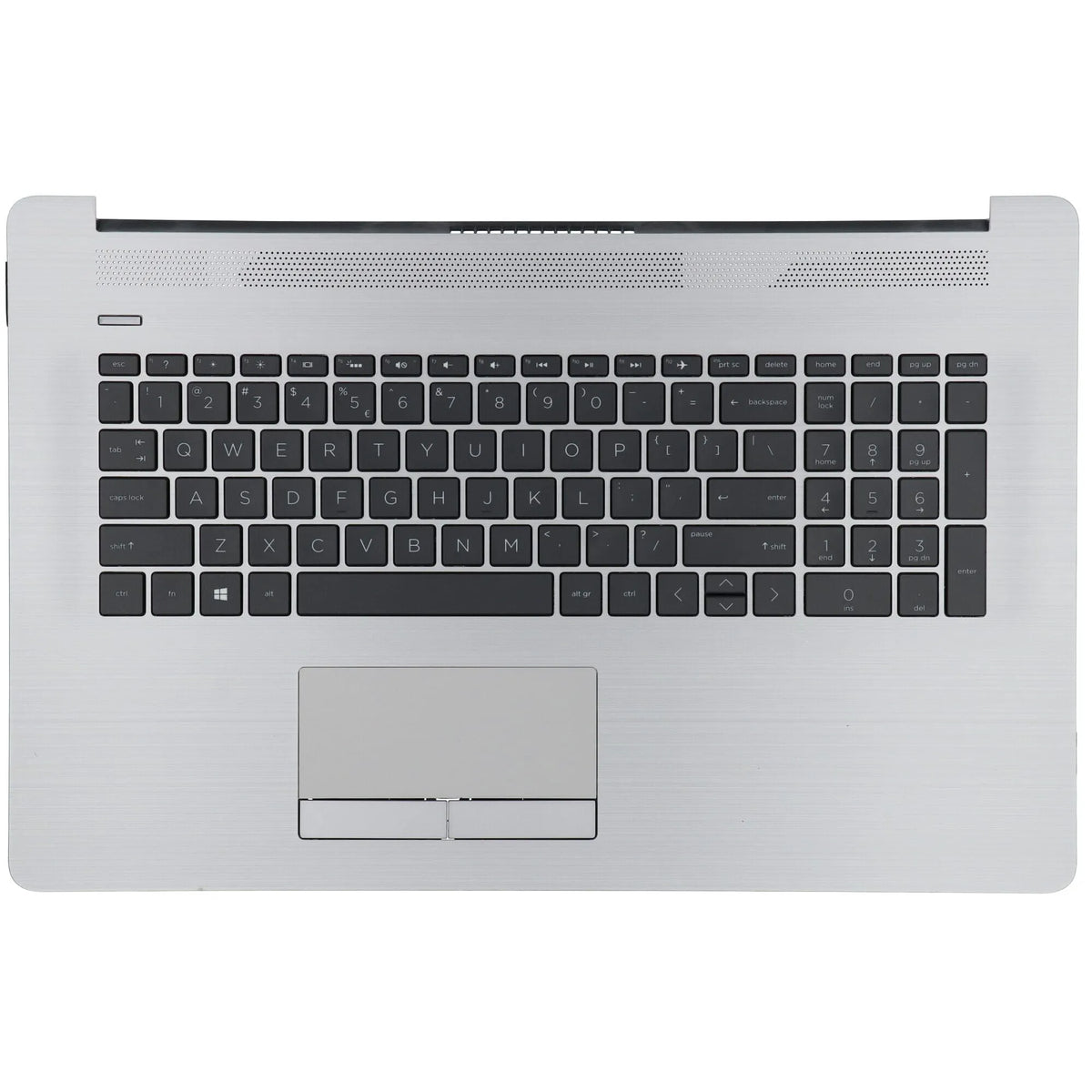 Clavier HP pour ordinateur portable Qwerty US + capot supérieur, rétroéclairé (ODD)