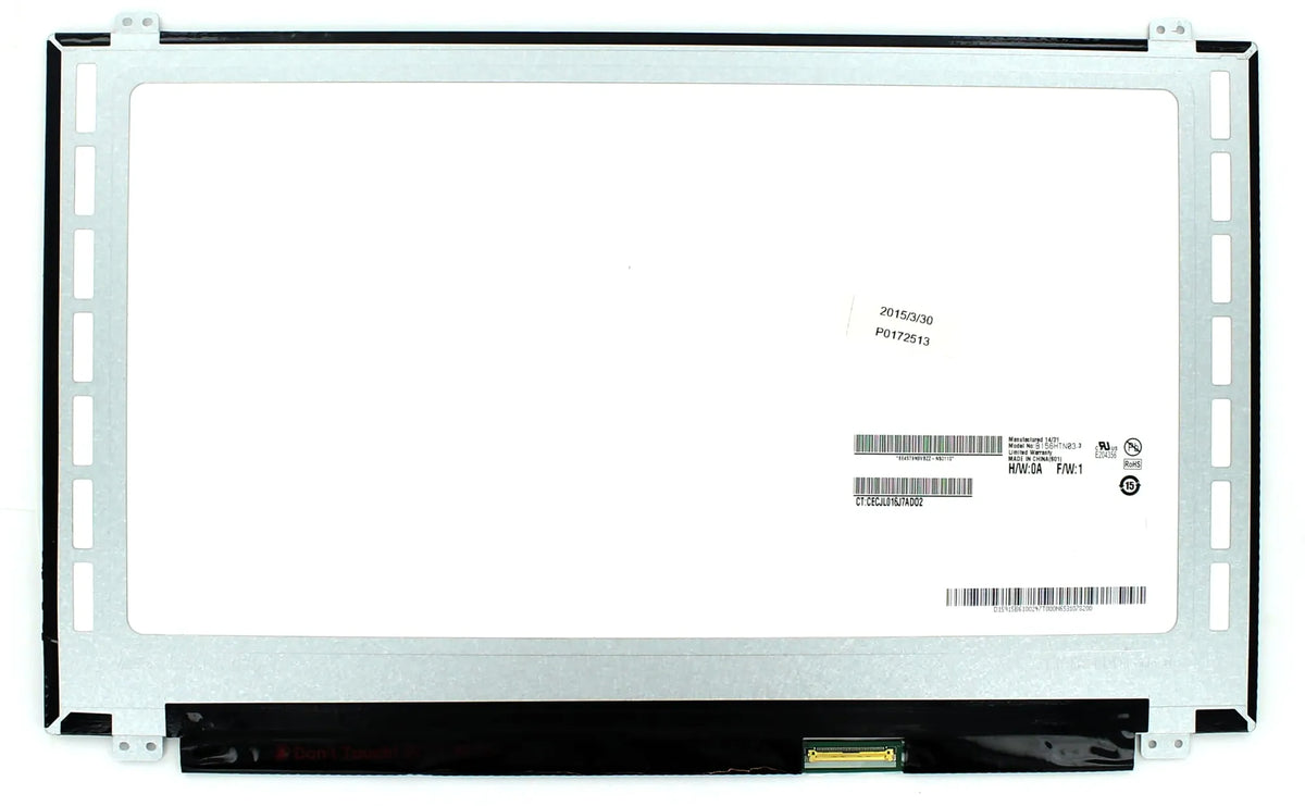 15.6 inch LCD Scherm 1920x1080 Glans 40Pin